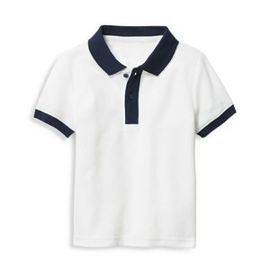Boys Contrast Pique Polo